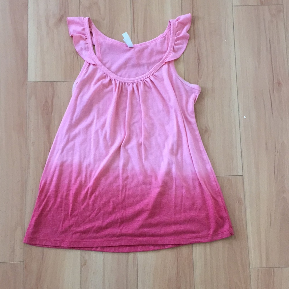 Faded pink tank top
